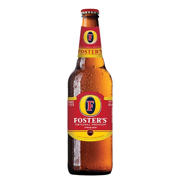 Foster's bottle